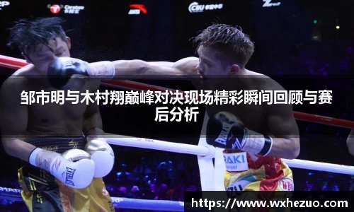 邹市明与木村翔巅峰对决现场精彩瞬间回顾与赛后分析